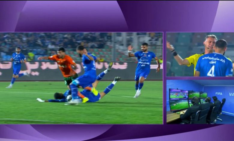 بررسی دو صحنه داوری مهم استقلال - مس رفسنجان