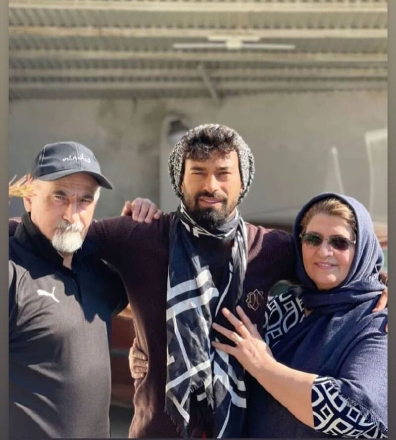 عکس خانوادگی رامین رضاییان