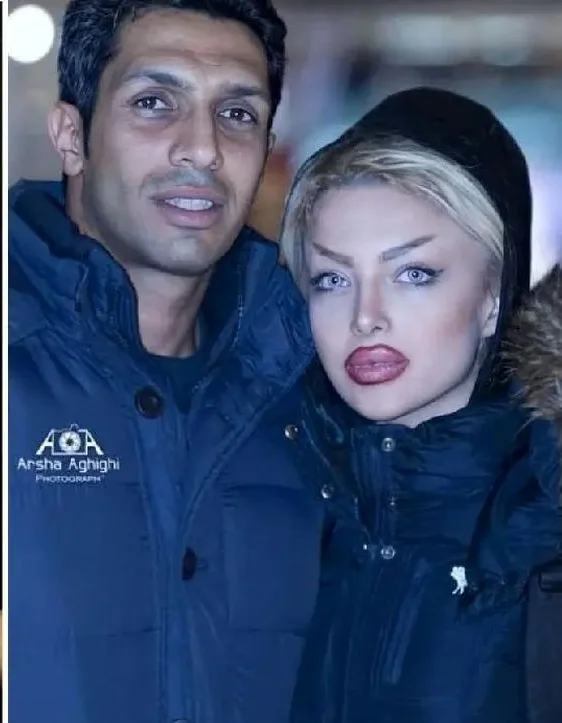 عکس همسر سپهر حیدری قبل عمل