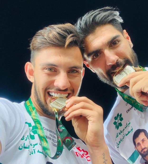 عکس محمدرضا آزادی فوتبالیست