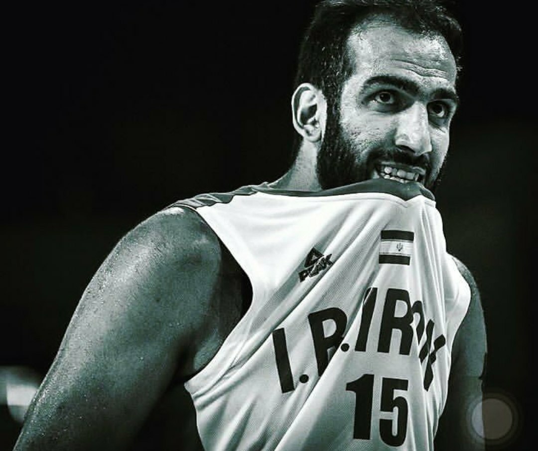 عکس حامد حدادی بسکتبالیست