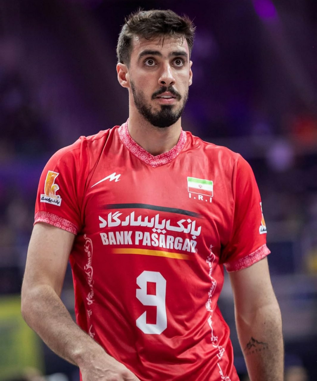 پوریا حسین خانزاده والیبالیست 