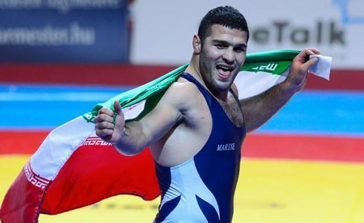 عکس ابوالفضل الهی کشتی آزاد ایران  عکس ابوالفضل الهی کشتی آزاد ایران