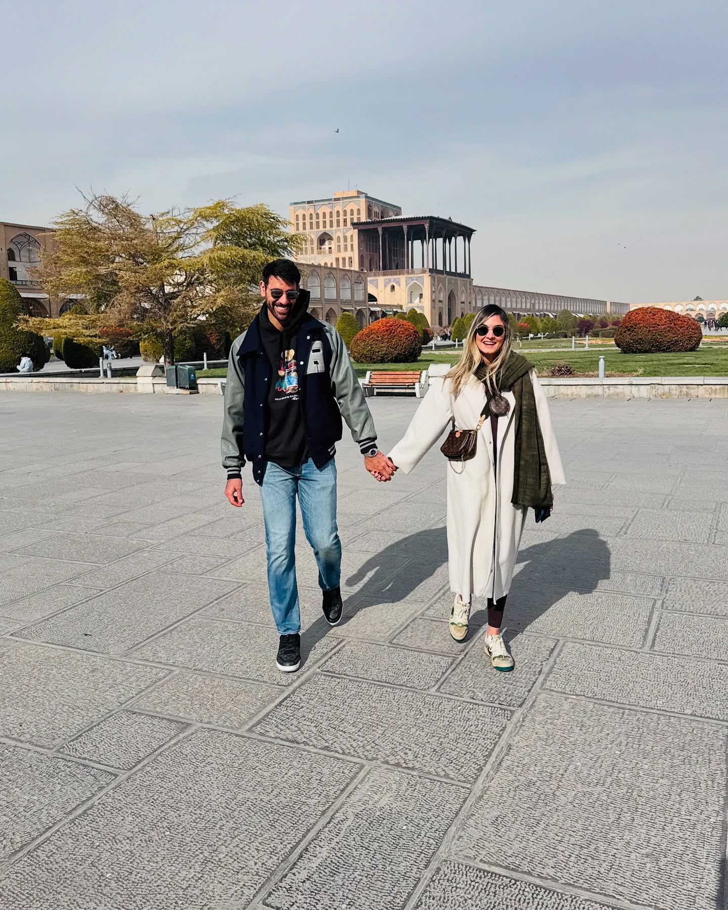 عکس ارسلان کاظمی و همسرش