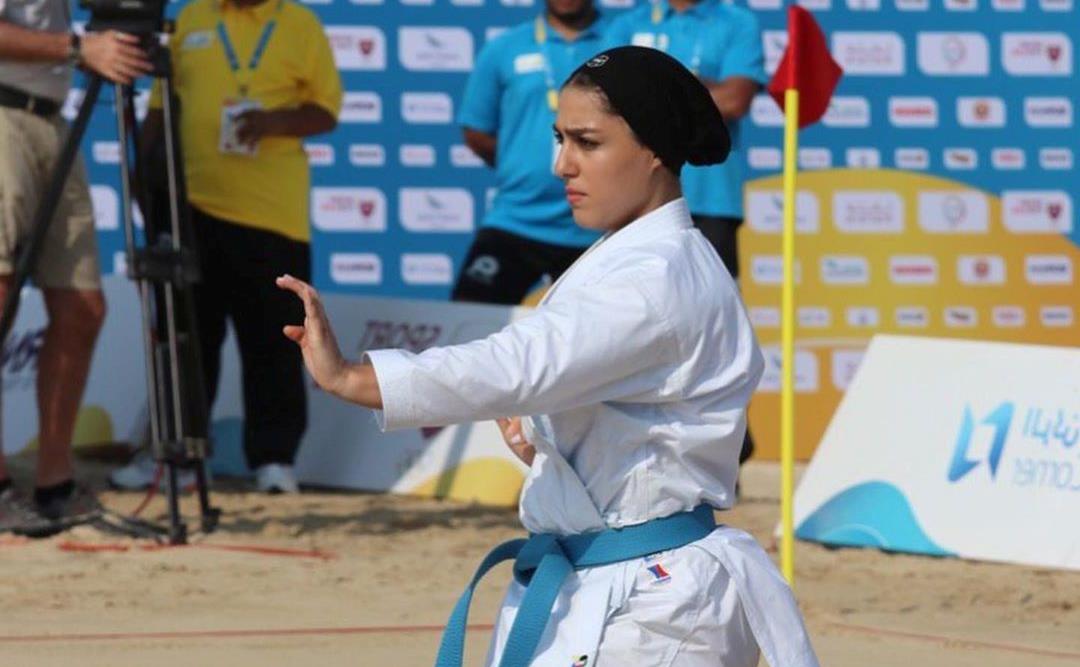 عکس فاطمه صادقی کاراته کار عکس فاطمه صادقی کاراته کار