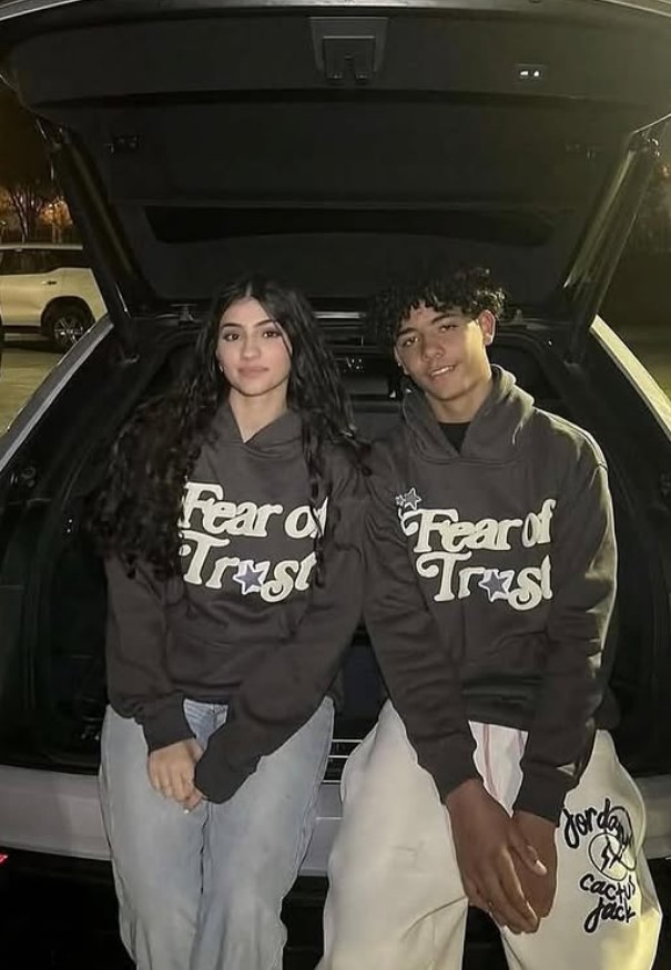 عکس کریستیانو جونیور و دوست دخترش