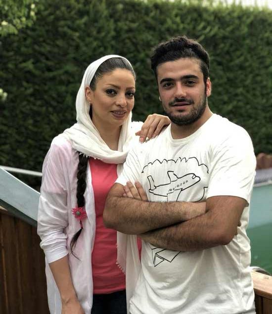 عکس همسر جوان و خوش پوش سهند جاهدی