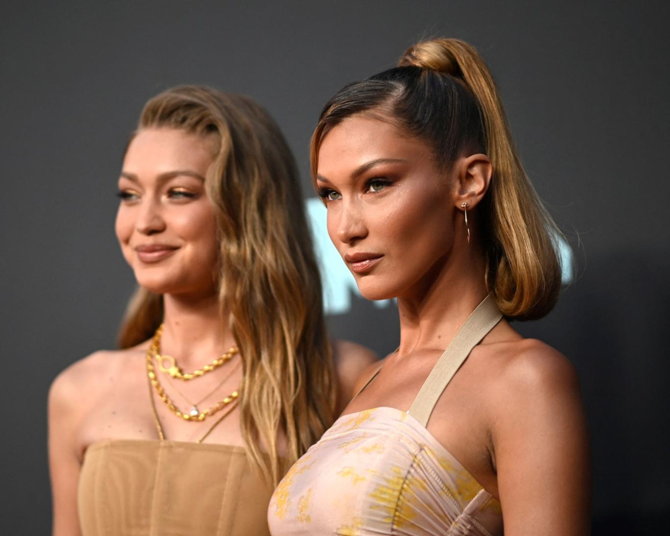 بلا حدید و خواهرش جیجی بلا حدید و خواهرش جیجی