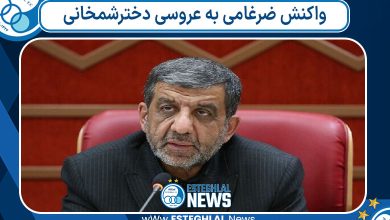 واکنش ضرغامی به عروسی دخترشمخانی