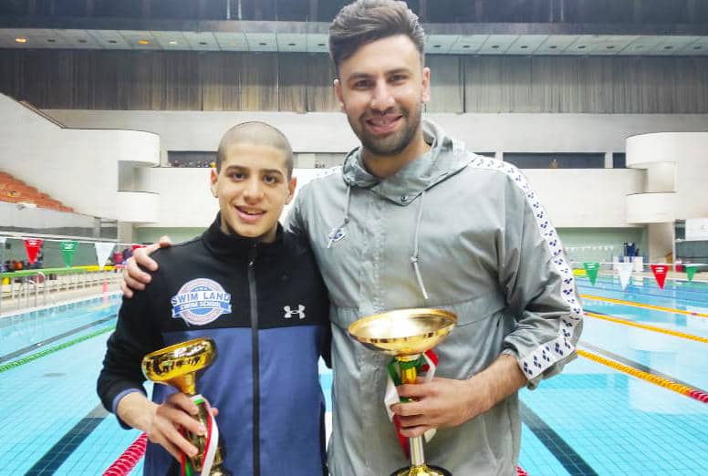 عکس شنا محمد مهدی غلامی