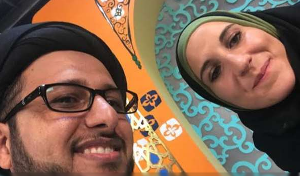 عکسهای کاترین شکدم و همسرش