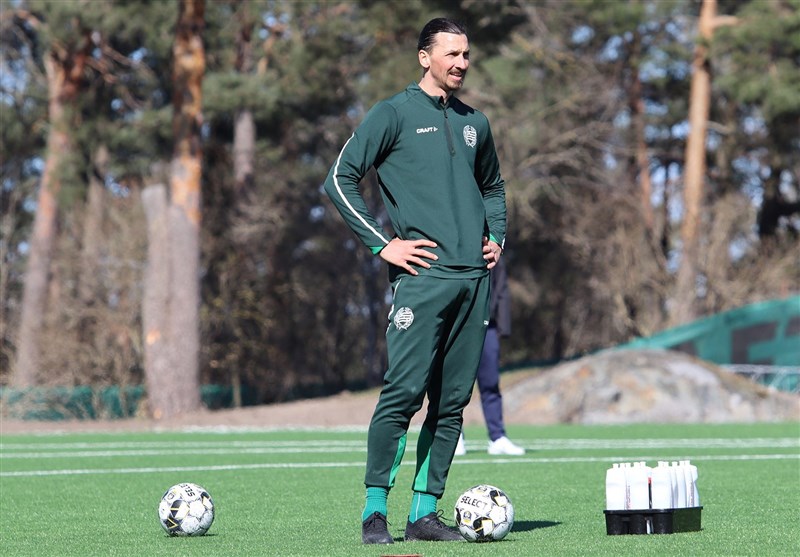 زلاتان ایبراهیموویچ در مسیر مشعل