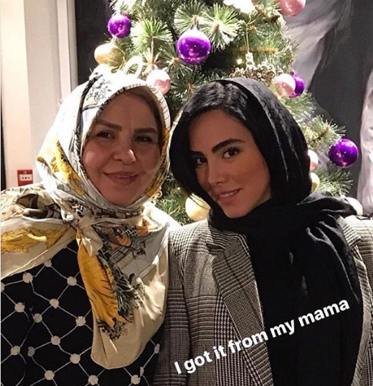 عکس مادر ساشا سبحانی عکس مادر ساشا سبحانی