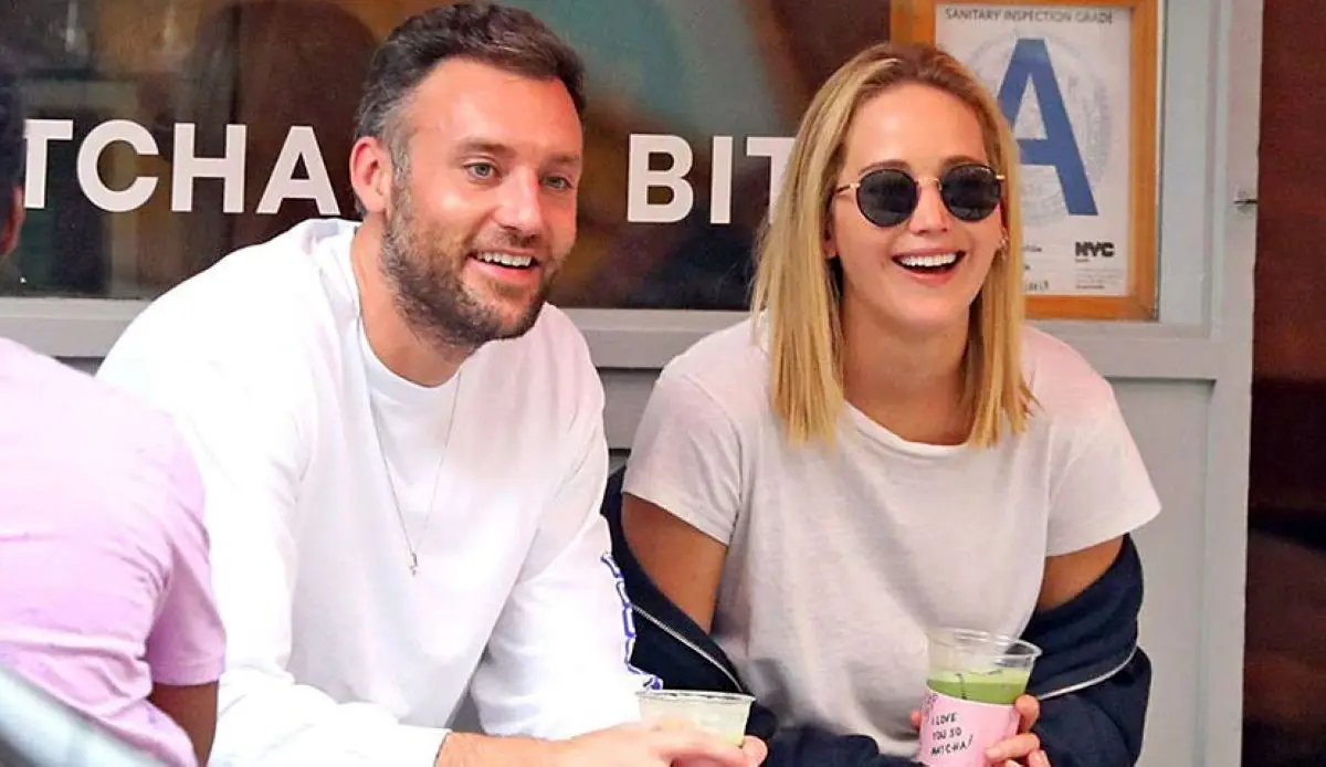 عکس جنیفر لارنس و همسرش عکس جنیفر لارنس و همسرش