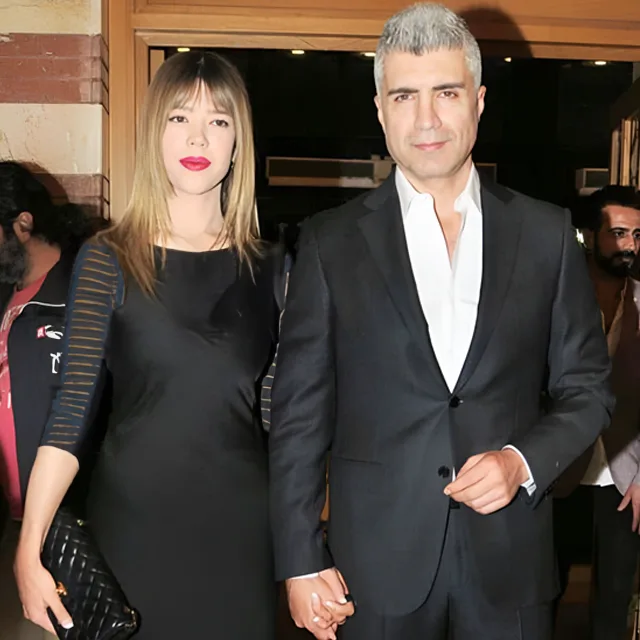 عکس اوزجان دنیز و همسر اولش