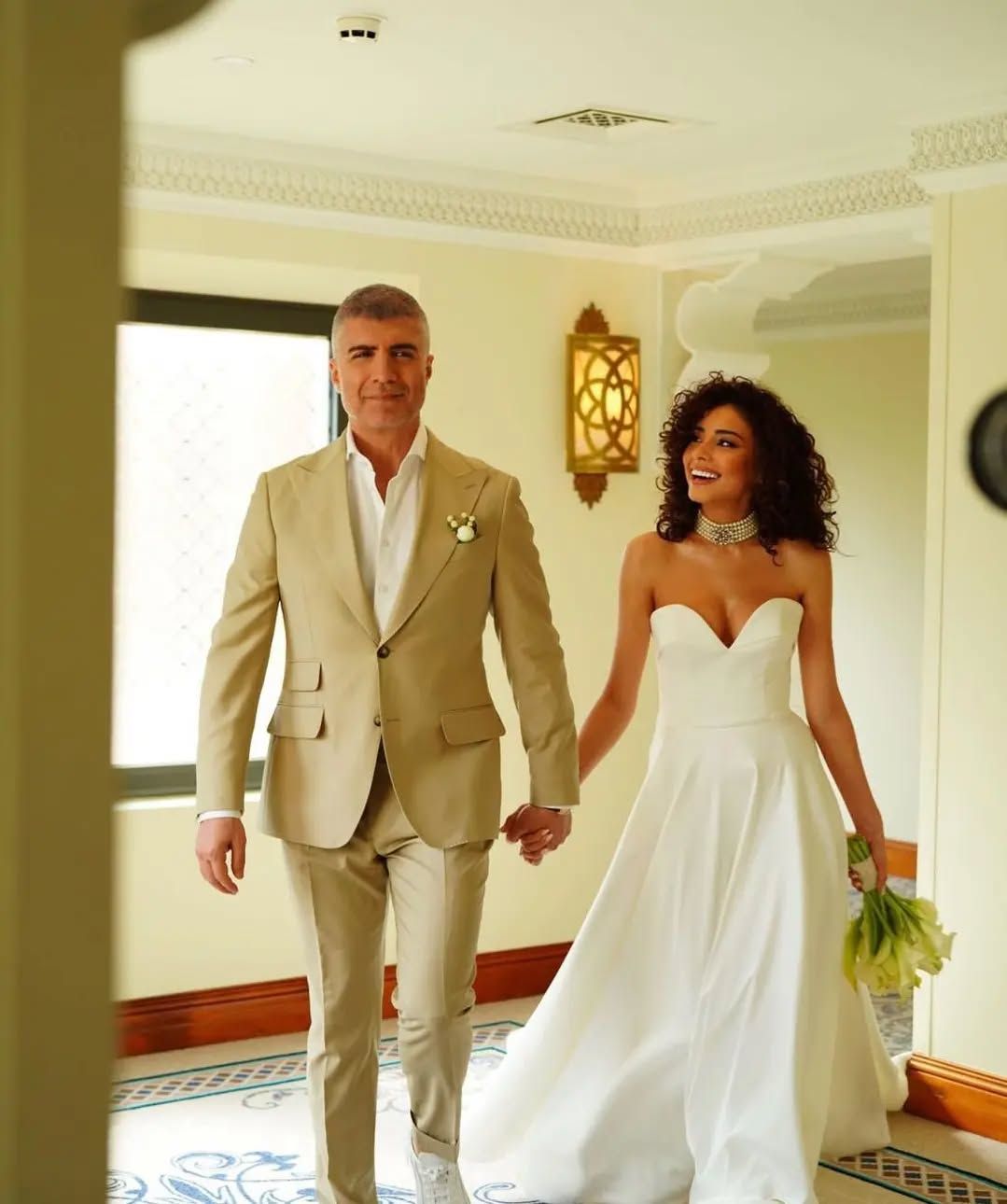 عکس اوزجان دنیز و همسرش