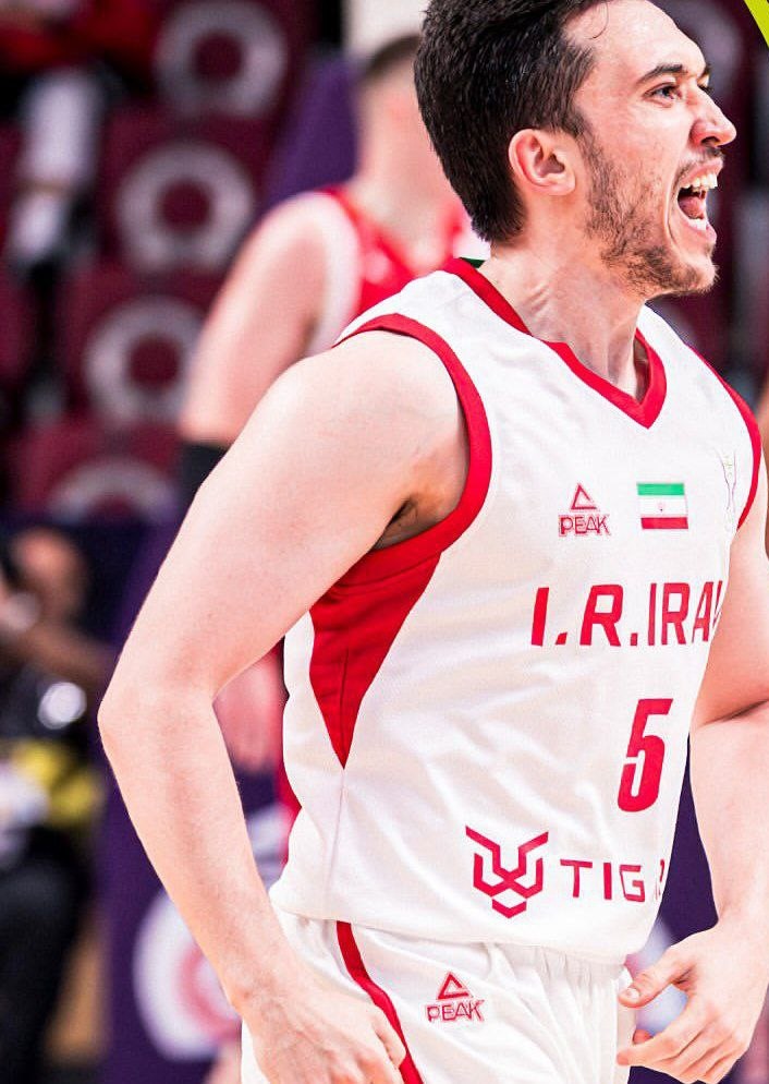 عکس مبین شیخی بسکتبالیست