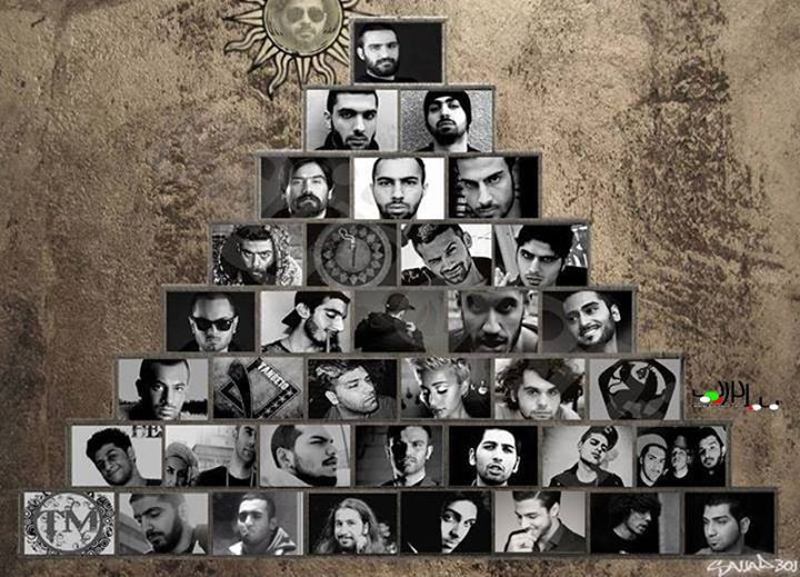 رپرهای ایرانی استقلالی و پرسپولیسی