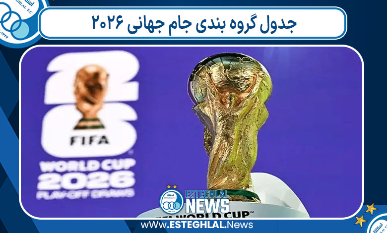 جدول گروه بندی جام جهانی ۲۰۲۶ جدول گروه بندی جام جهانی ۲۰۲۶